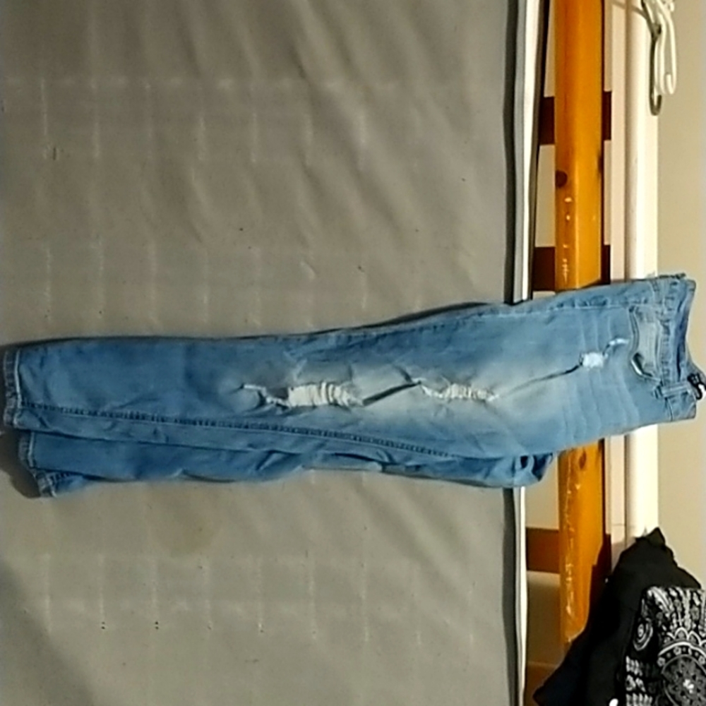 Light ripped jeans